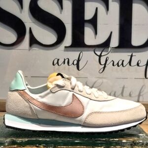 Nike Waffle Trainer 2 GS 'White Mint Copper Youth Sz 6Y #DC6477 102